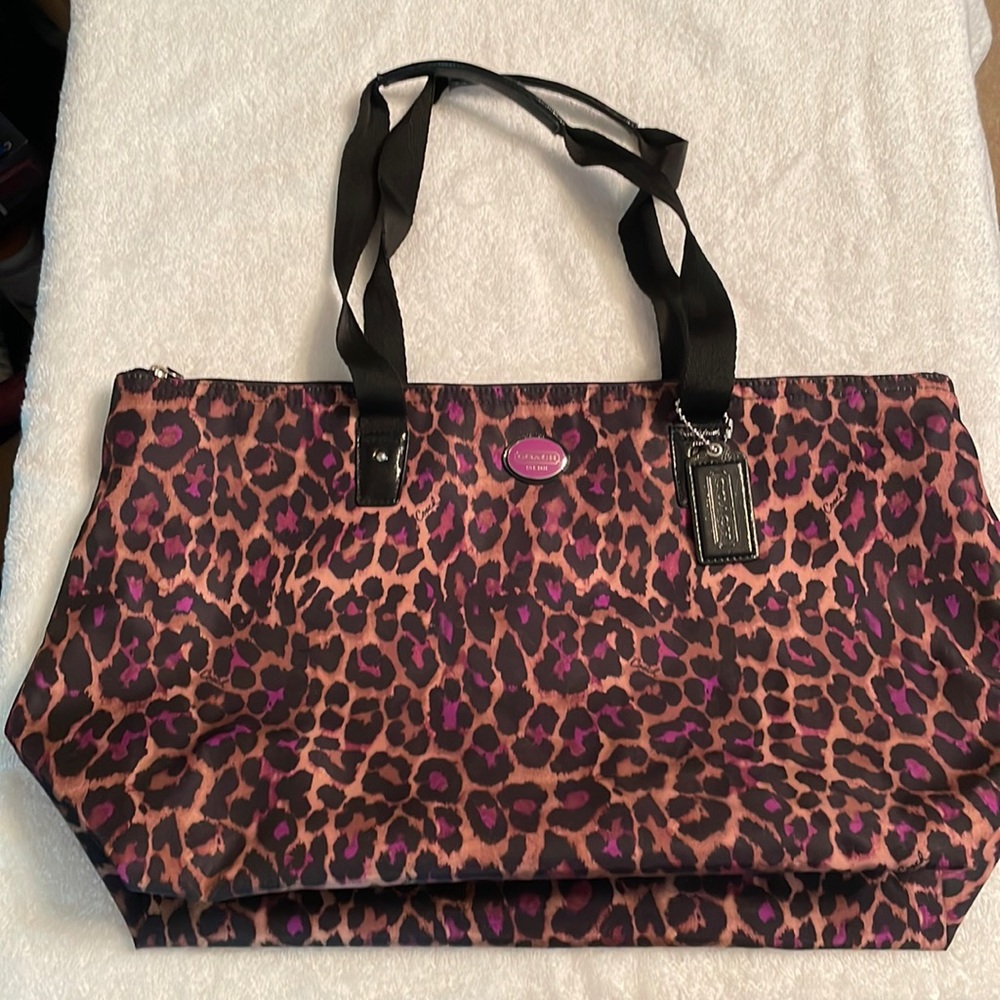 Coach overnight bag